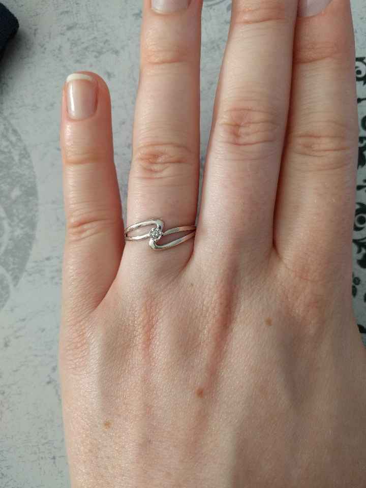 Et vous à quoi ressemble votre bague de fiançailles ? - 1