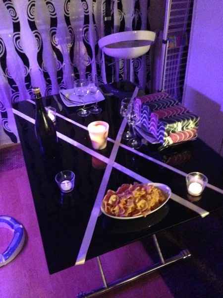 Table saint valentin