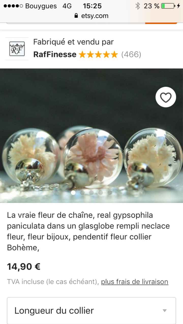 Recherche un bijou vu sur pinterest - 1