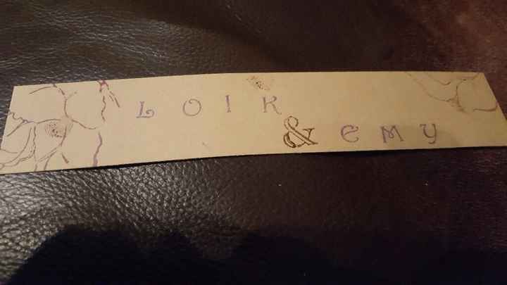 Premier diy réalisée - 1