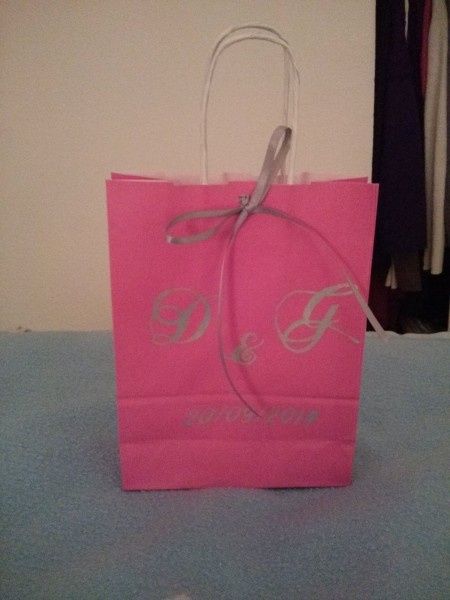 Photos de vos sacs invités customisés! - 1