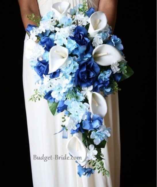 8 bouquets de fleurs bleues - Mode nuptiale - Forum Mariages.net