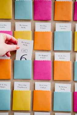 Des enveloppes de couleur