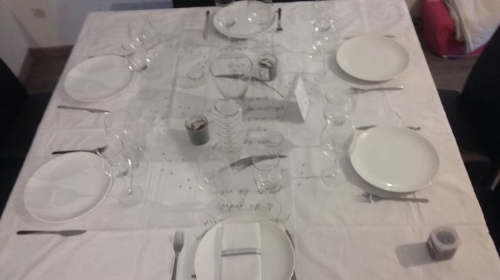 Essai de table - 1