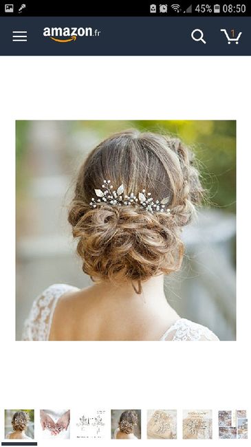 Bijoux de cheveux ... - 1