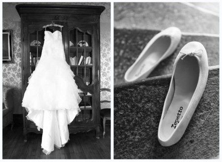 Ma robe et mes belles ballerines