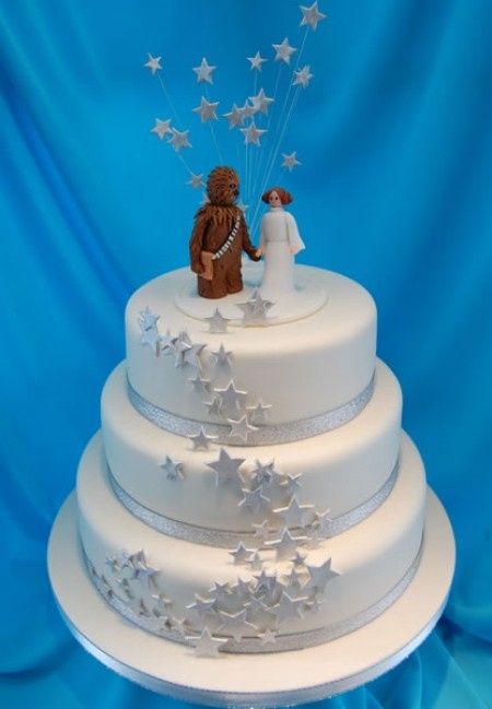 Wedding cake star wars 1