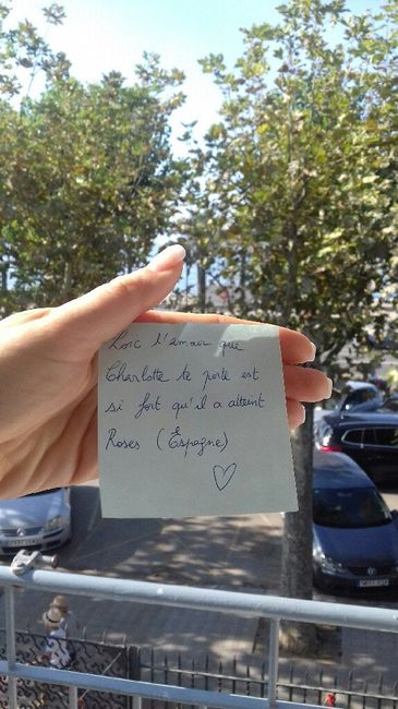 Love note loïc charlotte - 1