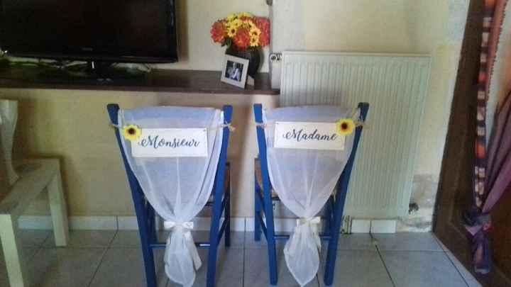 a 25 jours du mariage déco finie - 2