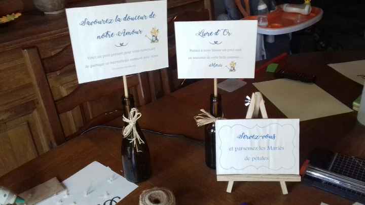 a 25 jours du mariage déco finie - 3