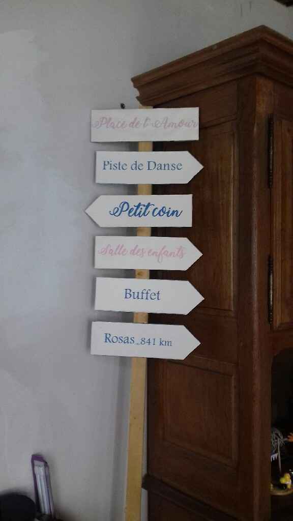 a 25 jours du mariage déco finie - 4