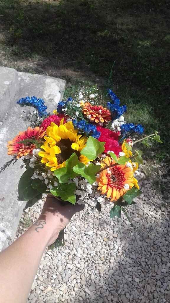 Bouquet de mariée. - 1