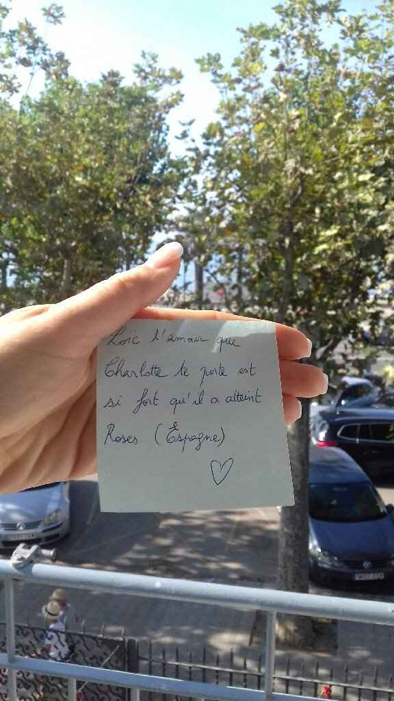 Love note loïc charlotte - 1