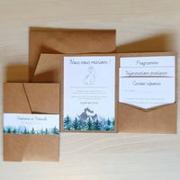 Faire part - Pocketfold - 1