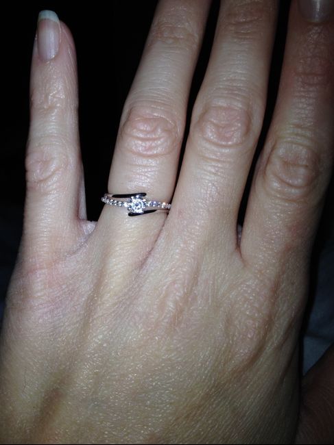 Ma bague de fiançaille! 
