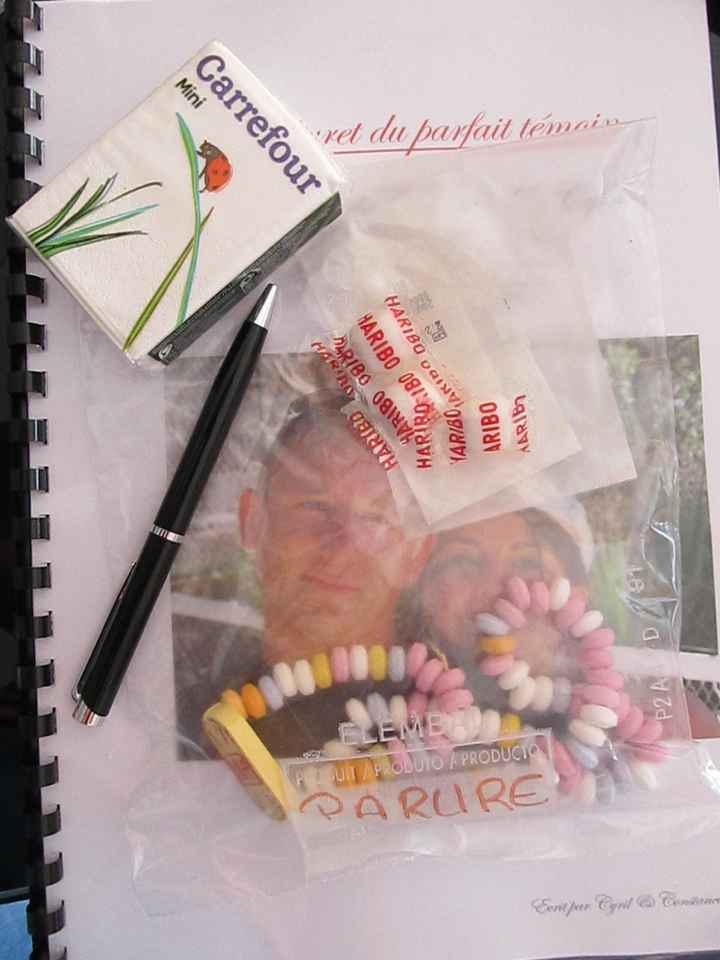 mes kits a mes témointes
