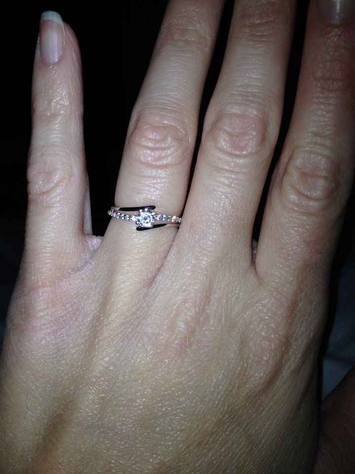 Ma bague de fiançaille! 