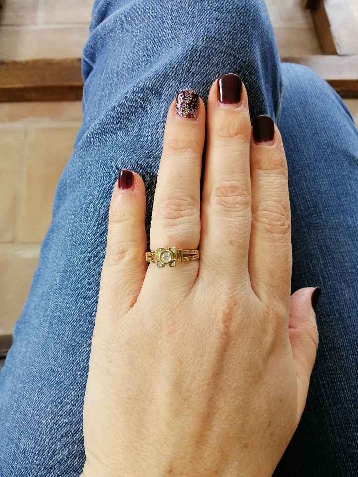 Bagues de fiançailles. - 1