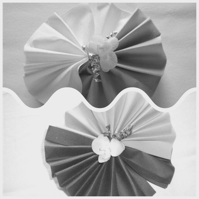 Pliage serviettes en papier