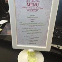 Notre menu
