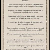 Tontine en ligne - 1