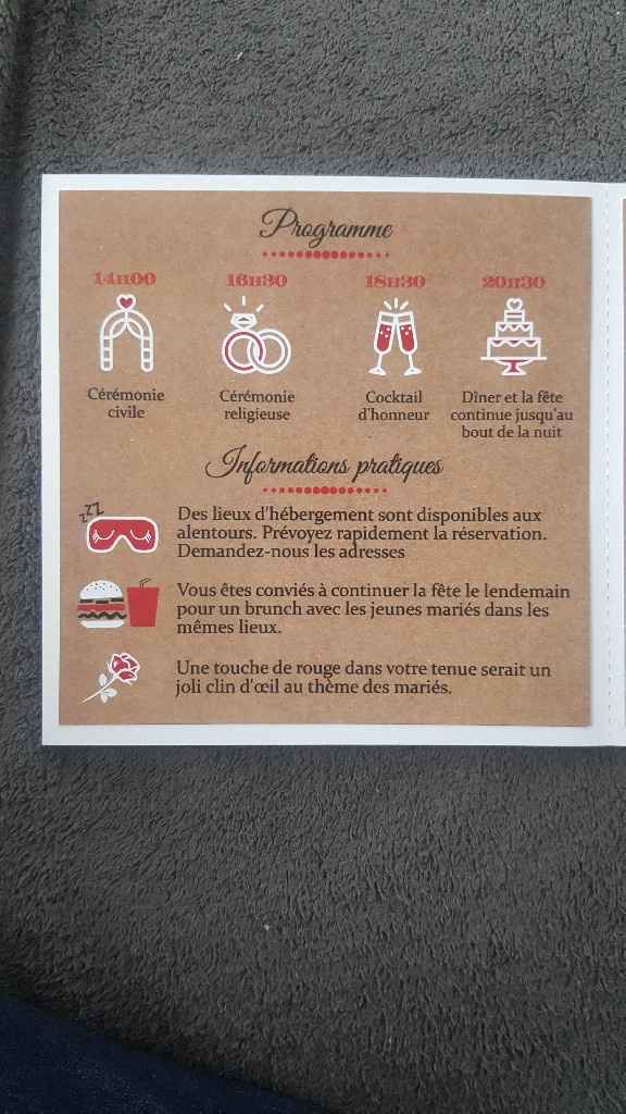 Réception de notre maquette fp - 2