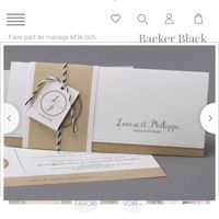 Faire part Cotton bird - 1