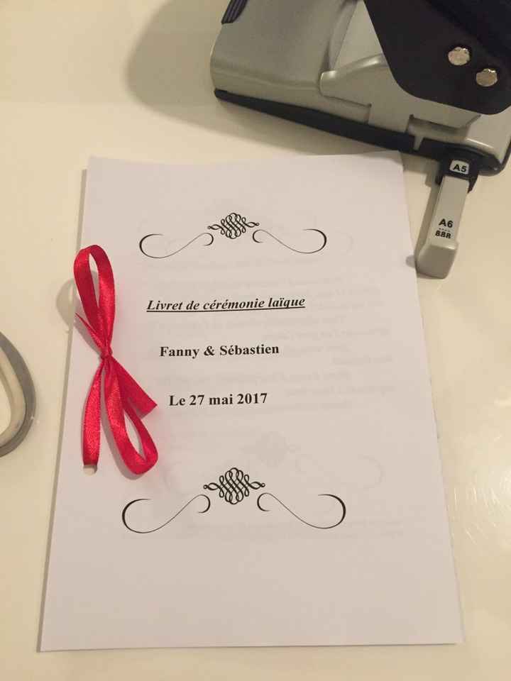 Livret cérémonie laïque - 1