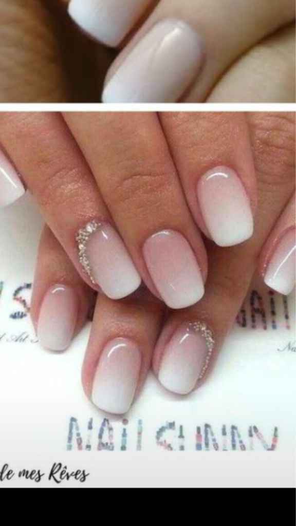 Inspiration manucure de la mariée - 1