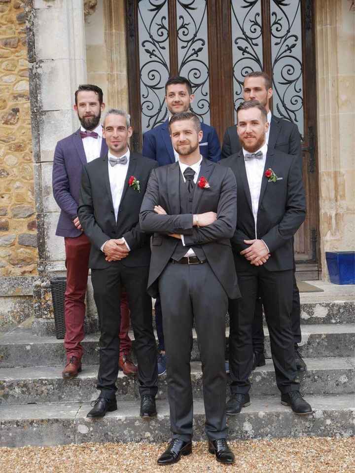 Idées de photos pour votre homme et ses témoins - 1