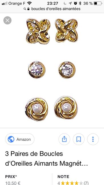 Boucles d'oreilles - 1