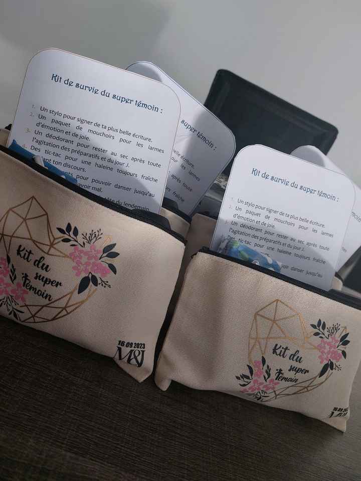 Kits du super témoin / Cadeaux pour témoins - 3