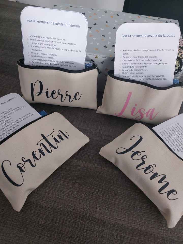 Kits du super témoin / Cadeaux pour témoins - 4