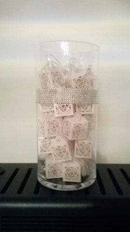 Présentation boites à dragées