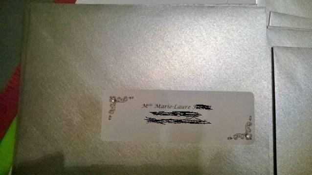 Enveloppe faire part