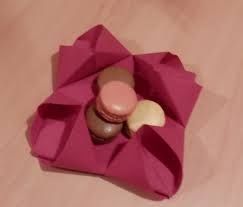 serviette thème gourmandise