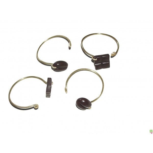 serviette thème gourmandise