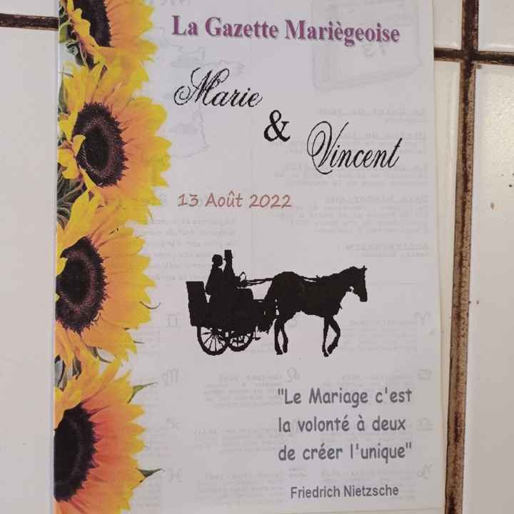 Gazette/livret - 1