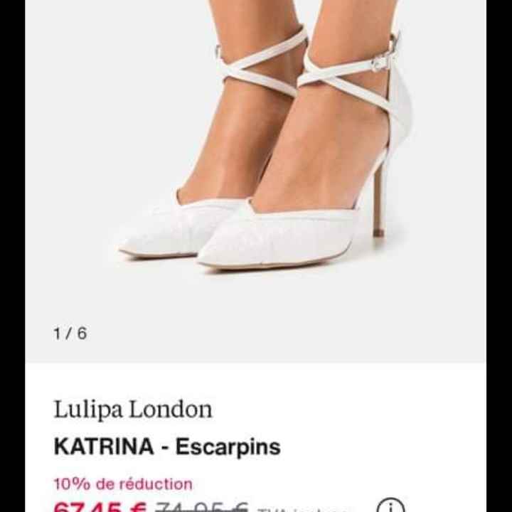 Chaussures de mariée 👠 - 1