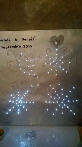 Cadre lumineux pour photobooth