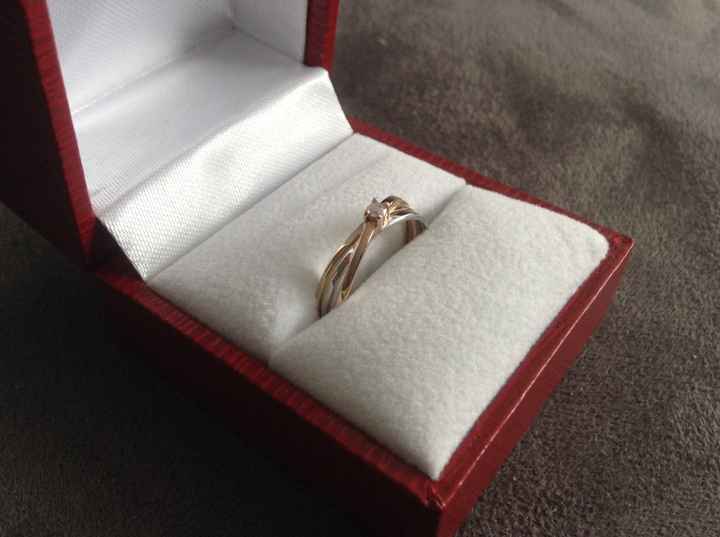 Qui porte une bague de fiançailles ? - 1