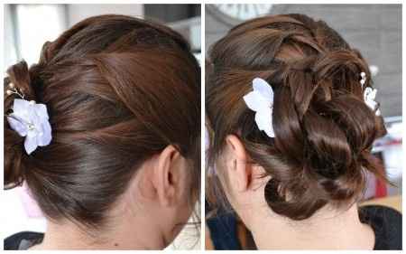 Essai chignon 1