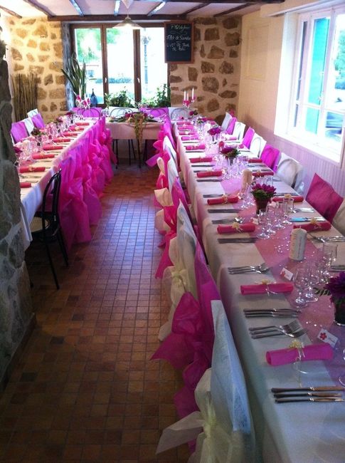 Quelles disposition choisissez-vous pour votre table d'honneur - 1
