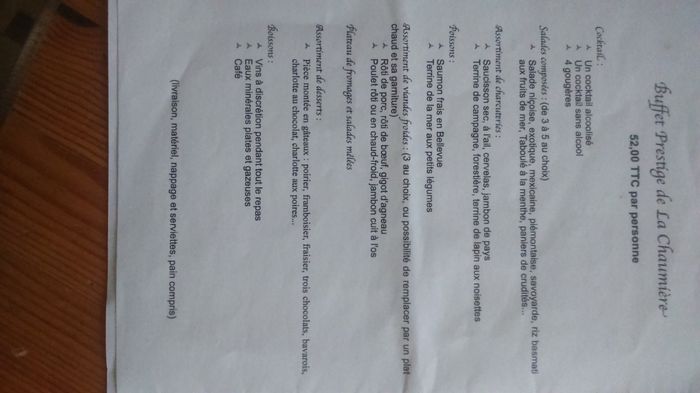 Recherche restaurant - 2