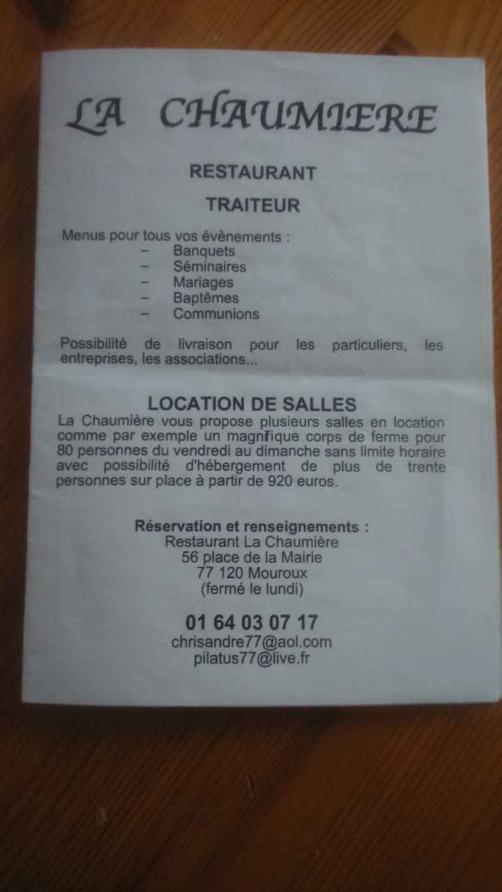 Recherche restaurant - 1