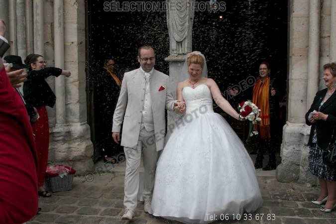 Robe de mariée point mariage - 1