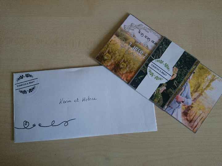 Faire part fini et envoyer !!! - 1