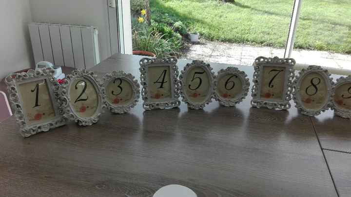 Boîte alliance reçu et n° table fini!!!! - 1