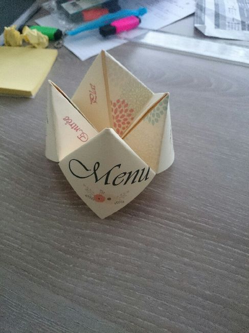 Et voilà mes menu cocotte terminé !!! - 1