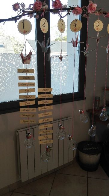 Plan de table origami - 1